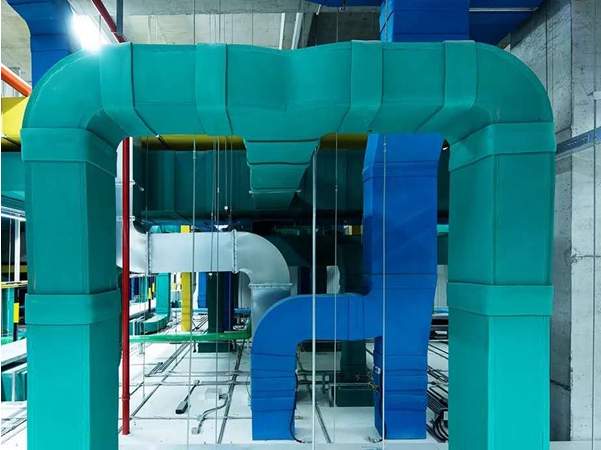 彩色管道保溫工程 